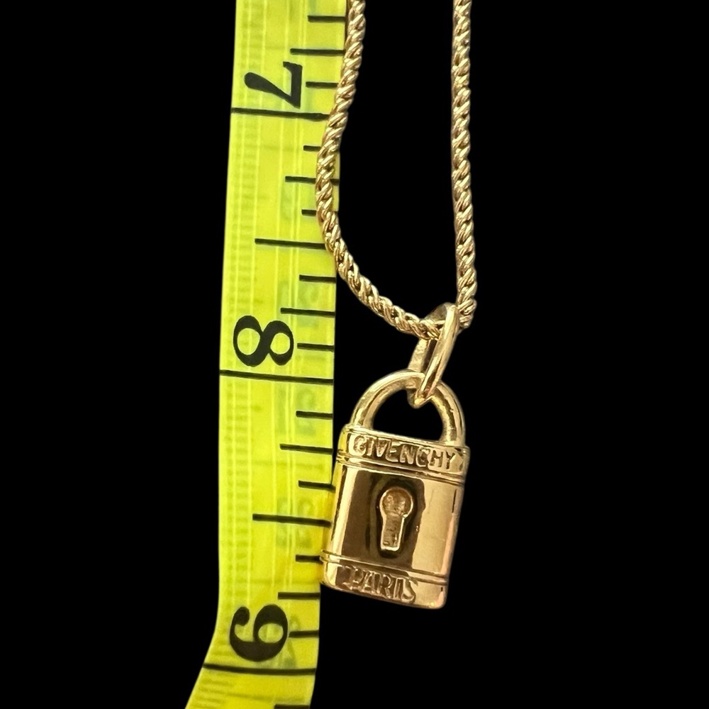 GIVENCHY Padlock Pendant Necklace - Picture 12 of 12
